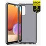 ITSkins SpectrumClear Samsung Galaxy A32 4G Hoesje Flexibel TPU Backcover Shockproof - Smoke