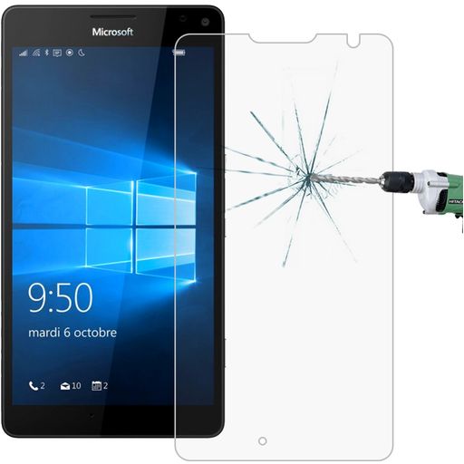 Mobigear Microsoft Lumia 950 XL Glazen Screenprotector - Case Friendly