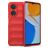Mobigear Bumpy HONOR X7 Hoesje Flexibel TPU Backcover - Rood