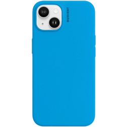 Nudient Base iPhone 14 Siliconen Hoesje Backcover - Vibrant Blue