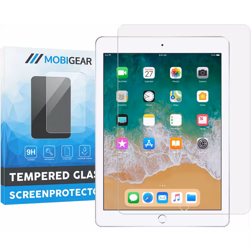 Mobigear iPad 5 (2017) Glazen Screenprotector - Case Friendly