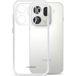 Mobilize Gelly Doorzichtig OPPO Find X9 Pro Hoesje Flexibel TPU Backcover - Transparant