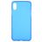 Mobigear Colors iPhone XS Max Hoesje Flexibel TPU Backcover - Blauw