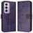 Mobigear Butterfly OPPO Reno 12 Pro Hoesje Bookcase Portemonnee - Paars