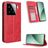 Mobigear Sensation Xiaomi 15 Hoesje Bookcase Portemonnee - Rood