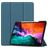 Mobigear Tri-Fold Gel iPad Pro 12.9 Inch (2021) Hoes TPU,Kunstleer Bookcase + Stylus Houder - Groen