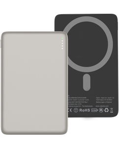 Valenta MagSafe Single USB-C Powerbank 5.000 mAh 15W - Titanium