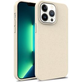 Mobigear Bio iPhone 15 Hoesje Eco Friendly Backcover - Wit