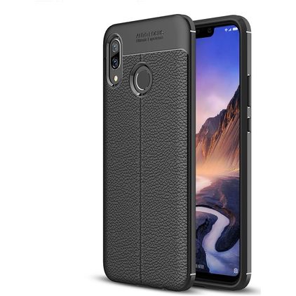 Mobigear Luxury Huawei Nova 3 Hoesje Flexibel TPU Backcover - Zwart
