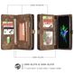 Caseme 008 iPhone XS Hoesje Uitneembare 2in1 Bookcase Portemonnee - Bruin