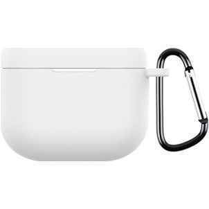 Mobigear Colors Apple AirPods 4 Hoesje Flexibel Siliconen - Wit
