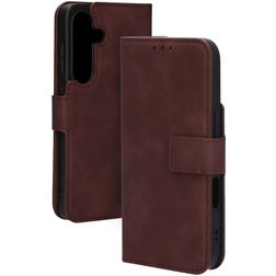 Mobiparts Classic Wallet Samsung Galaxy S25 MagSafe Hoesje Bookcase - Velvet Red