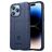 Mobigear Rugged Shield iPhone 14 Pro Max Hoesje Flexibel TPU Backcover Shockproof - Blauw