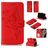 Mobigear Feather iPhone 11 Hoesje Bookcase Portemonnee - Rood
