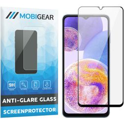 Mobigear Premium Samsung Galaxy A24 Glazen Screenprotector - Case Friendly - Zwart