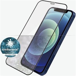 PanzerGlass Edge to Edge iPhone 12 Mini Glazen Screenprotector - Case Friendly - Zwart