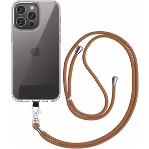Mobigear Lanyard Universeel Telefoonkoord Verstelbaar - Bruin