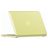 Mobigear Crystal Case MacBook Neo 13 Inch (2026) Hoes Hardshell Laptopcover MacBook Case - Citrus yellow - Model A3404