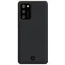 Valenta Snap Samsung Galaxy A02s Hoesje Echt Leer Backcover - Zwart