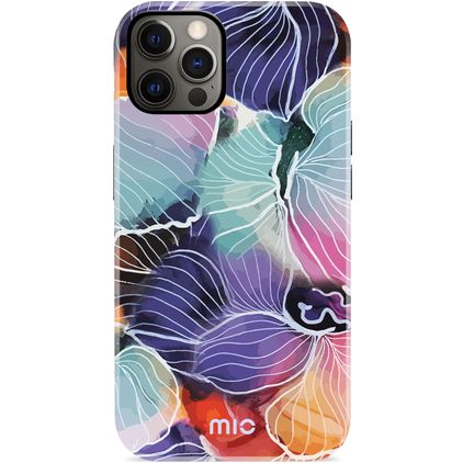 MIO iPhone 12 Pro MagSafe Hoesje Hardcase Backcover - Flowers