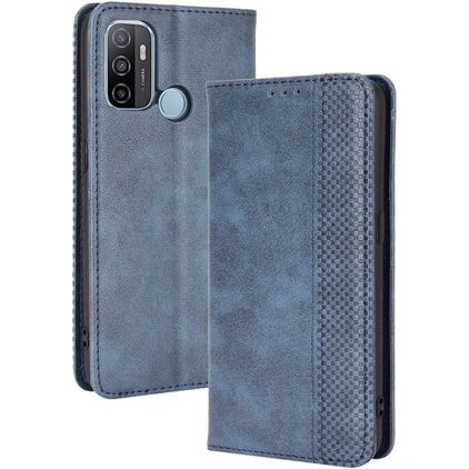 Mobigear Sensation OPPO A53 Hoesje Bookcase Portemonnee - Blauw