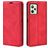 Mobigear Retro Slim Realme C35 Hoesje Bookcase Portemonnee - Rood