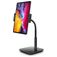 Mobigear Desk Tablet Standaard - Zwart Universeel