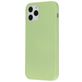 Mobiparts iPhone 12 Siliconen Hoesje Backcover - Pistache Green