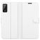 Mobigear Classic Wiko Power U20 Hoesje Bookcase Portemonnee - Wit