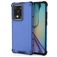 Mobigear Honeycomb Huawei P40 Hoesje Hardcase Backcover Shockproof - Blauw