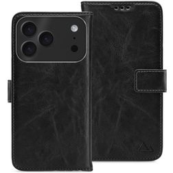 My Style Flex Wallet iPhone 17 Pro Hoesje Bookcase Portemonnee - Zwart