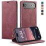 CaseMe 013 iPhone Air Hoesje Bookcase Portemonnee - Rood