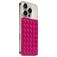 Mobiparts Sticky Pad Telefoonhouder met zuignap - Magenta Universeel