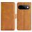 Mobigear Slim Magnet Google Pixel 11 Pro Hoesje Bookcase Portemonnee - Cognac