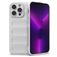 Mobigear Bumpy iPhone 14 Pro Max Hoesje Flexibel TPU Backcover - Wit