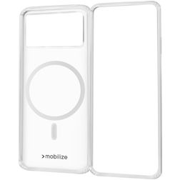 Mobilize Naked Protection Doorzichtig Samsung Galaxy Z Fold 7 MagSafe Hoesje Hardcase Backcover Shockproof - Transparant