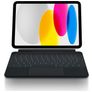 Decoded Keyboard iPad 11 (2025) Hoes QWERTY Bluetooth Toetsenbord Bookcase - Zwart