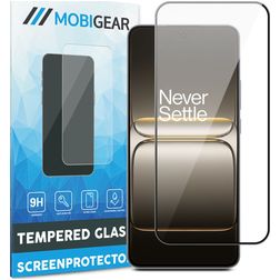 Mobigear Premium OnePlus Nord CE5 Glazen Screenprotector - Case Friendly - Zwart