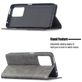 Mobigear Rhombus Slim Xiaomi 11T Hoesje Bookcase - Grijs