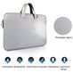 Mobigear Oxford Laptop Aktetas 13 - 14 inch Laptoptas + Handvat - Grijs