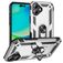 Mobigear Armor Ring iPhone 17 Hoesje Hardcase Backcover Shockproof met Ringhouder - Zilver