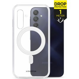 Mobilize Naked Protection Doorzichtig Samsung Galaxy A15 MagSafe Hoesje Hardcase Backcover Shockproof - Transparant