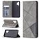 Mobigear Rhombus Slim Samsung Galaxy A32 4G Hoesje Bookcase - Grijs