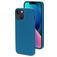 Mobiparts iPhone 13 Mini Siliconen Hoesje Backcover - Blueberry Blue Mobiparts iPhone 13 Mini Siliconen Hoesje Backcover - Blueberry Blue