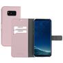 Mobiparts Saffiano Wallet Samsung Galaxy S8 Plus Hoesje Bookcase Portemonnee - Roze