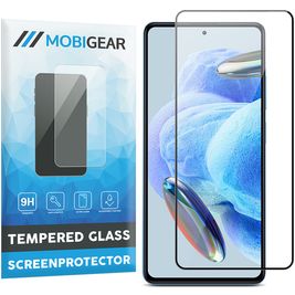 Mobigear Premium Xiaomi Redmi Note 12 Pro Glazen Screenprotector - Case Friendly - Zwart