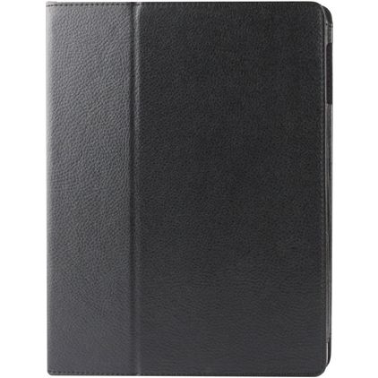Mobigear Classic iPad 4 (2012) Hoes Bookcase + Stylus Houder - Zwart