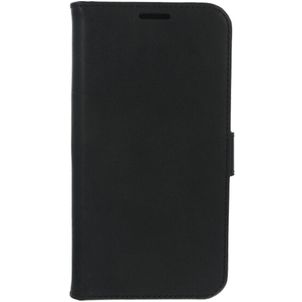 Valenta Classic iPhone 12 Pro Max Hoesje Echt Leer Bookcase Portemonnee - Zwart