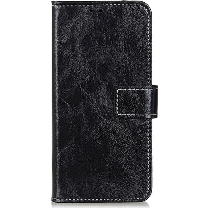 Mobigear Basic Motorola Moto G60s Hoesje Bookcase Portemonnee - Zwart