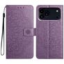 Mobigear Mandala iPhone 18 Pro Max Hoesje Bookcase Portemonnee - Paars